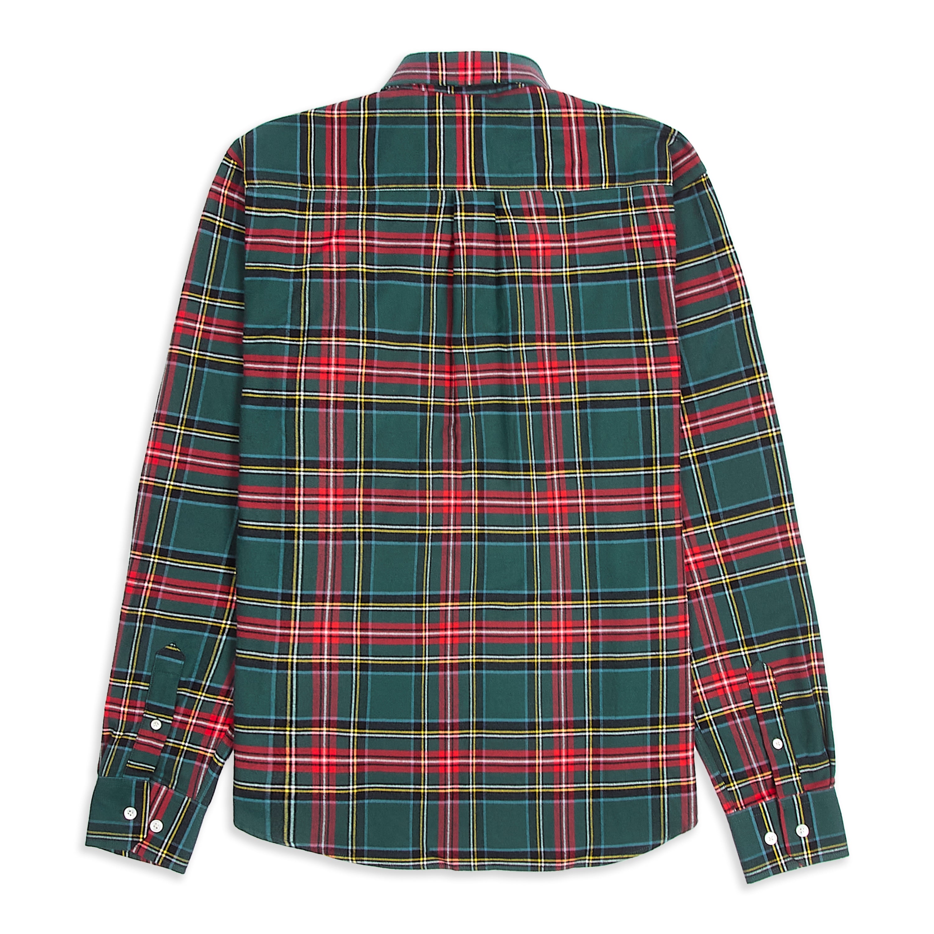 Classic Cotton Shirt - Tartan Green