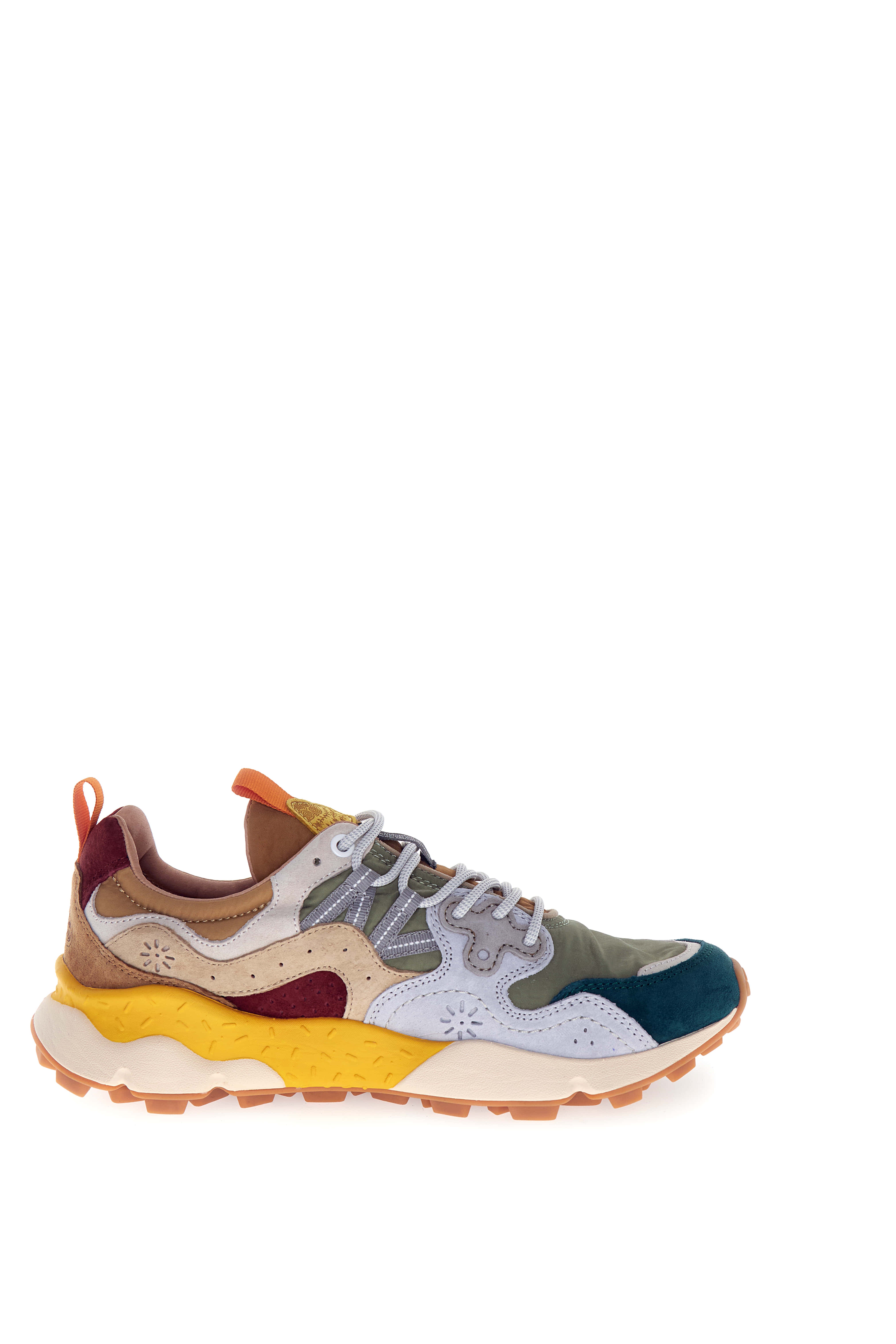 Yamano 3 Suede/Nylon Dark Petrol Light grey Mud