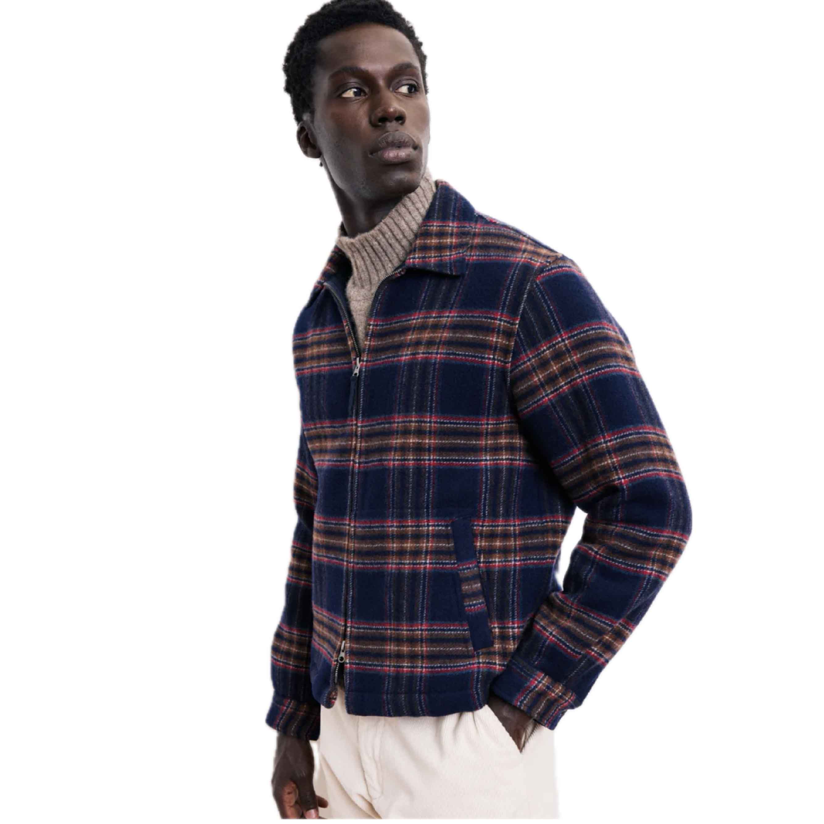 Dave Men Woven Jacket - Navy