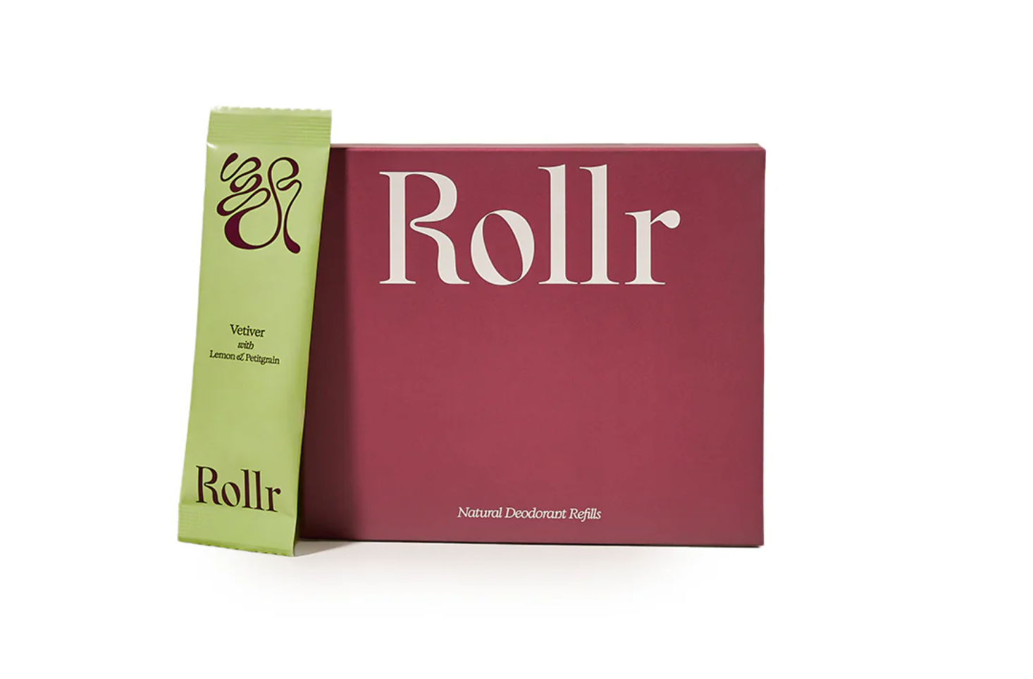 Rollr Vetiver with Lemon & Petitgrain Deodorant Refill | Burrows & Hare