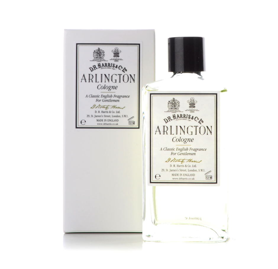D.R. Harris Arlington Cologne 100ml, heritage British perfume.