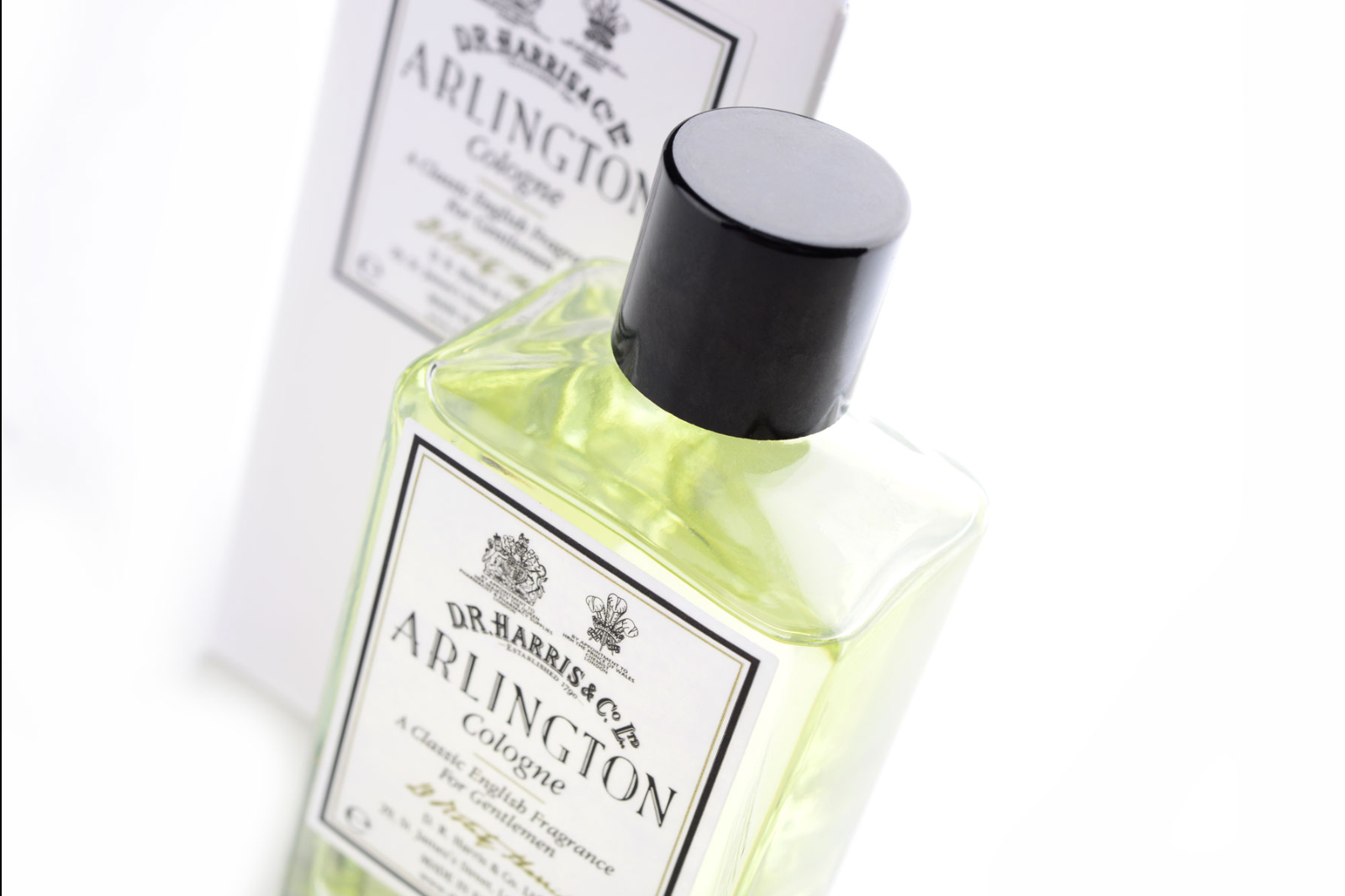 D.R. Harris Arlington Cologne 100ml bottle, a classic British fragrance.