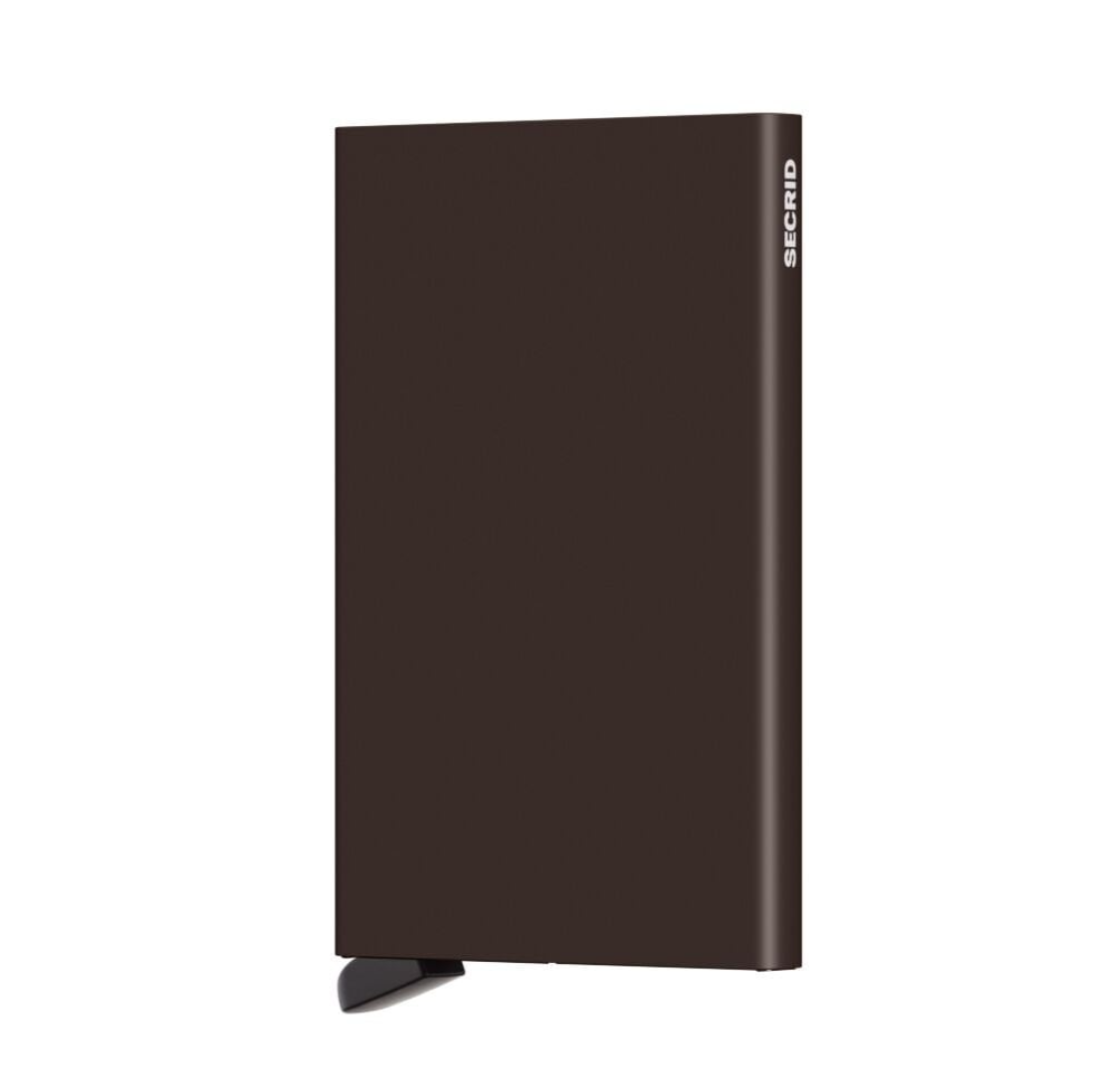 Secrid RFID Cardprotector in Powder-Coated Brown — view 1 of 4 | Burrows & Hare