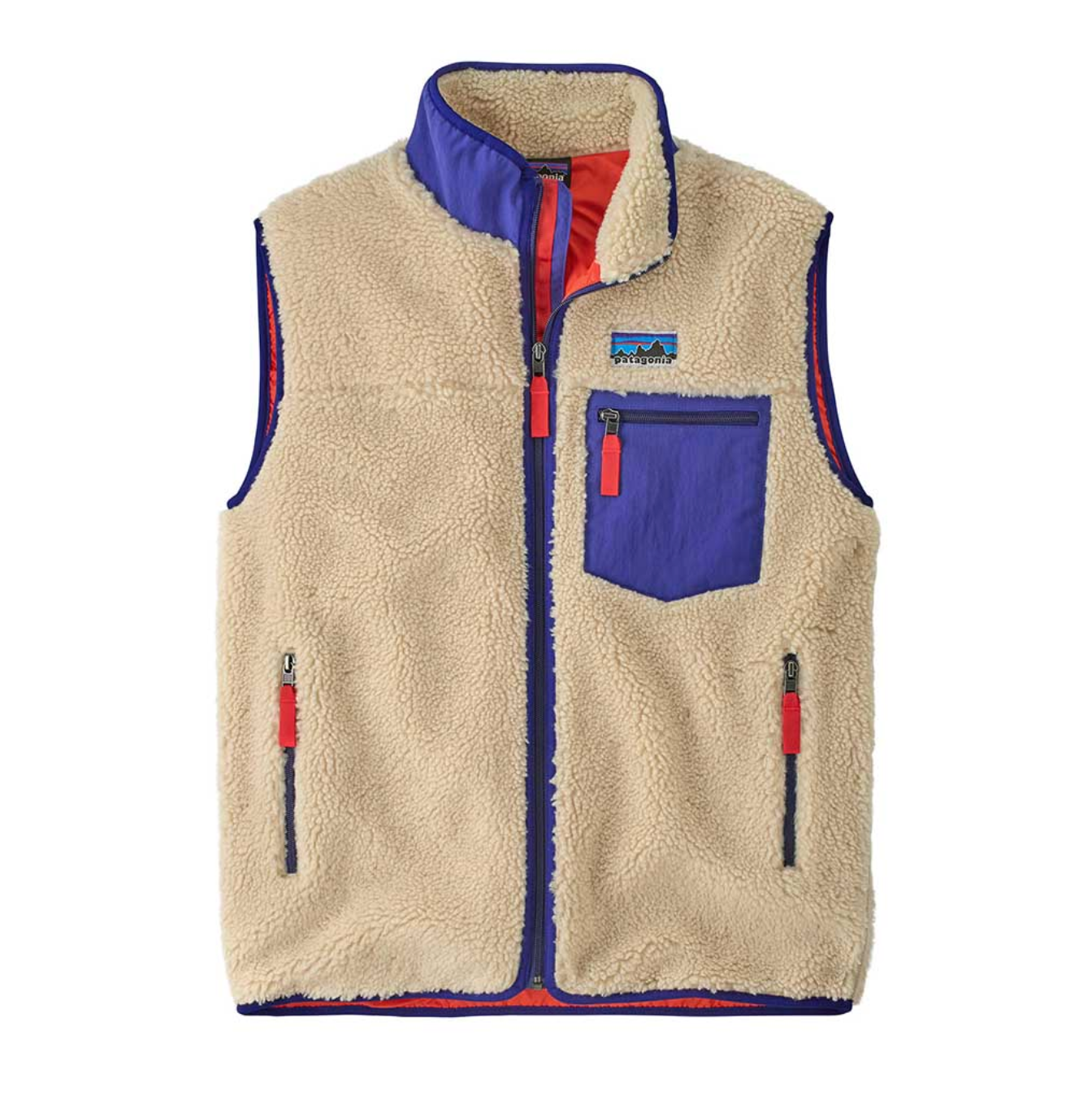 Classic Retro-X Fleece Vest by Patagonia, showcasing premium fleece material.