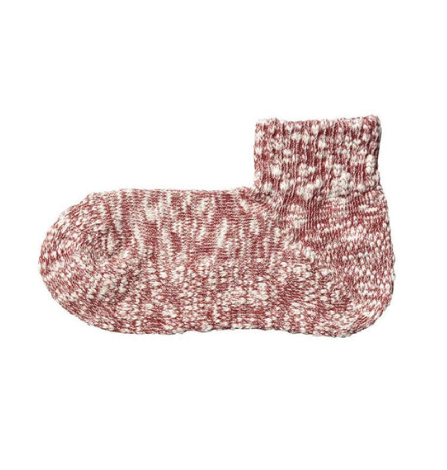 Snow Peak Garagara Socks Medium - Red in Red — view 1 of 2 | Burrows & Hare