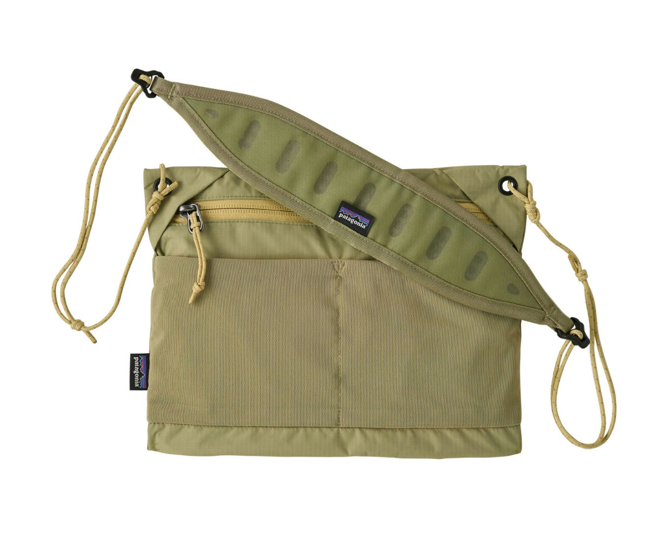 Patagonia Terravia Sacoche in Gumtree Green, stylish accessory for versatile use.