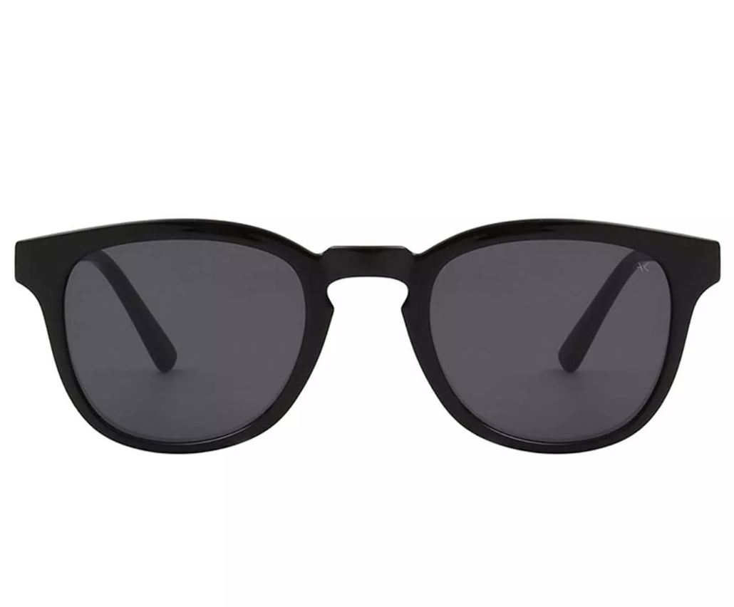 Bate - Black sunglasses by A. Kjærbede, featuring Tritan frame and polycarbonate lenses.