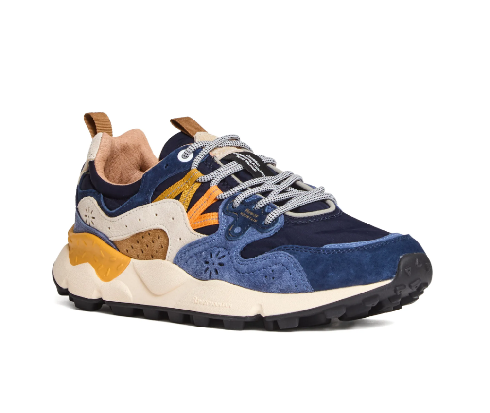 Yamano 3 Suede/Nylon Navy-Light Navy