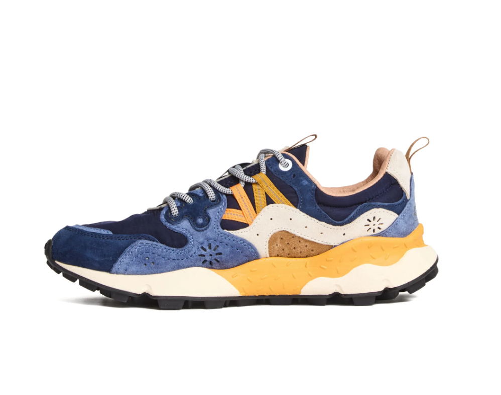 Yamano 3 Suede/Nylon Navy-Light Navy