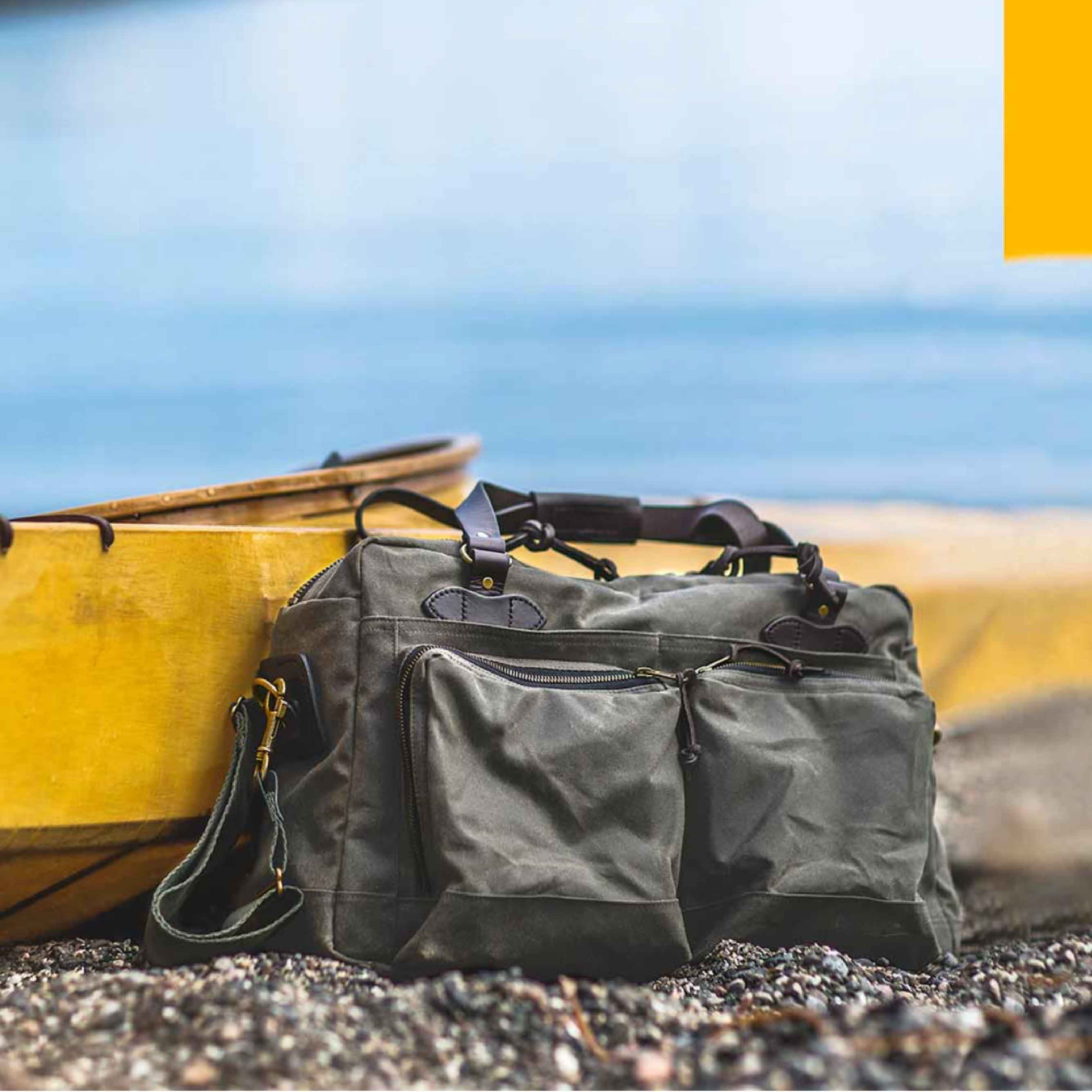 Dryden Briefcase - Otter green