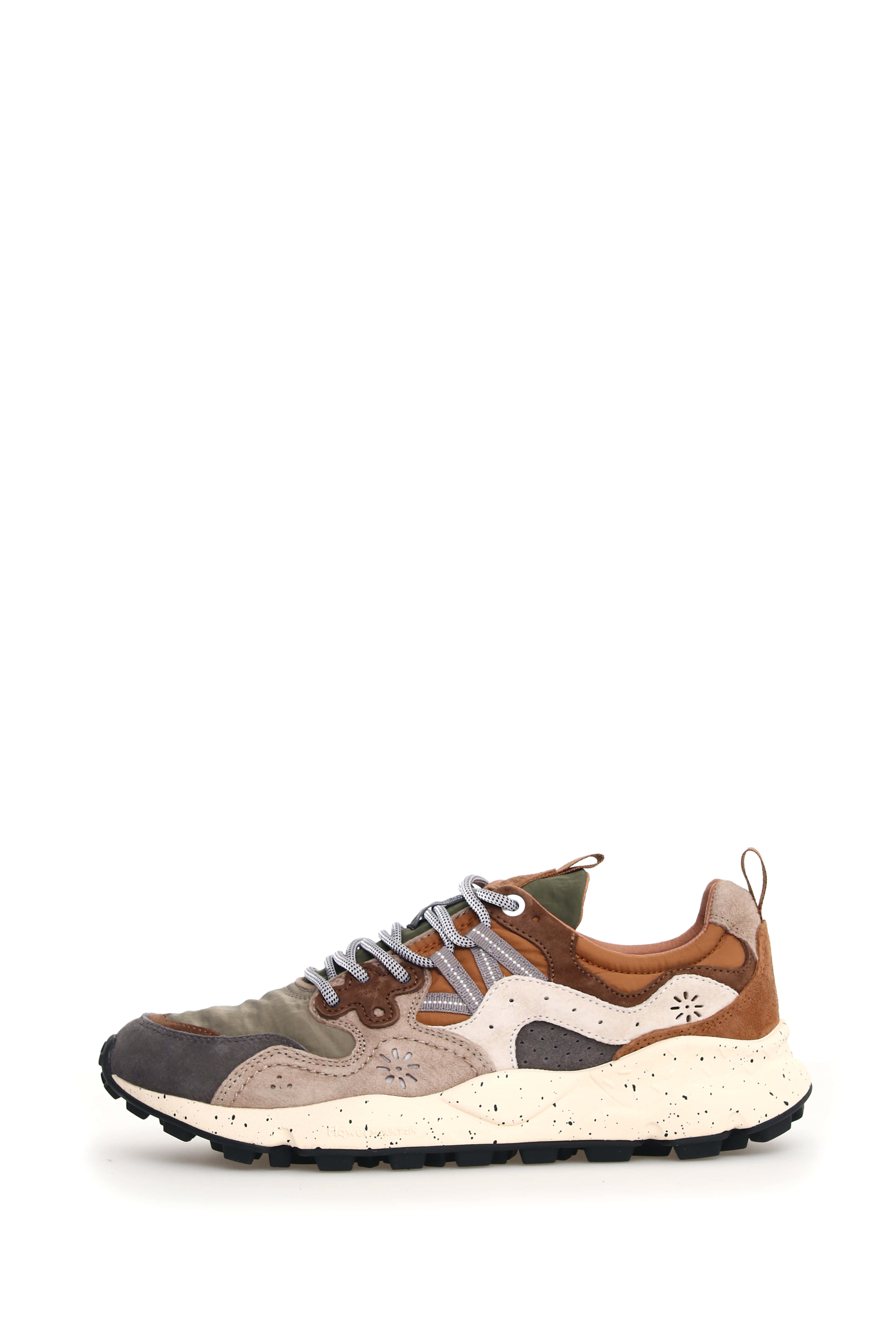 Yamano 3 Suede/Nylon Grey-Onion