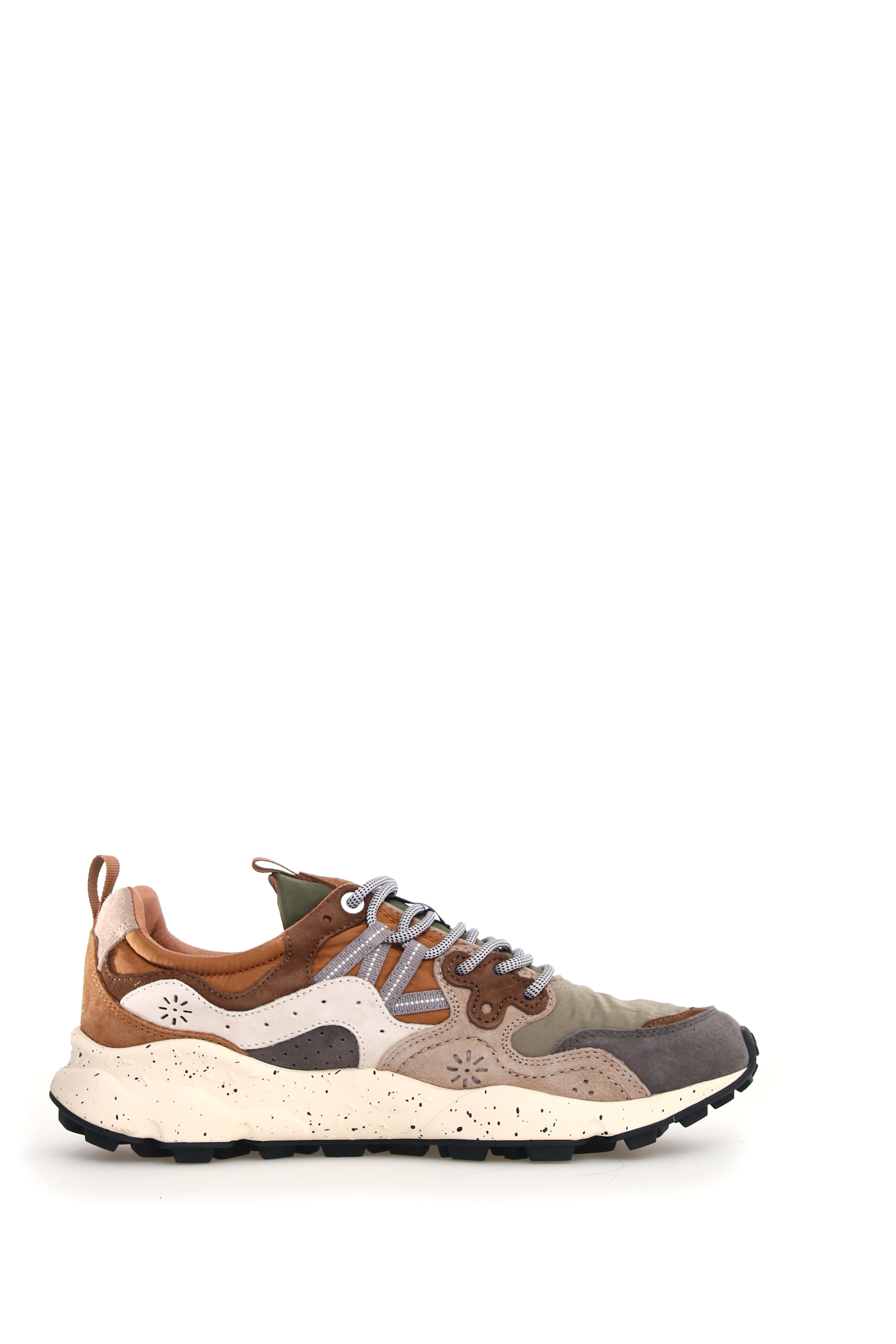 Yamano 3 Suede/Nylon Grey-Onion