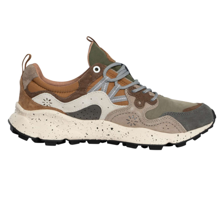 Yamano 3 Suede/Nylon Grey-Onion