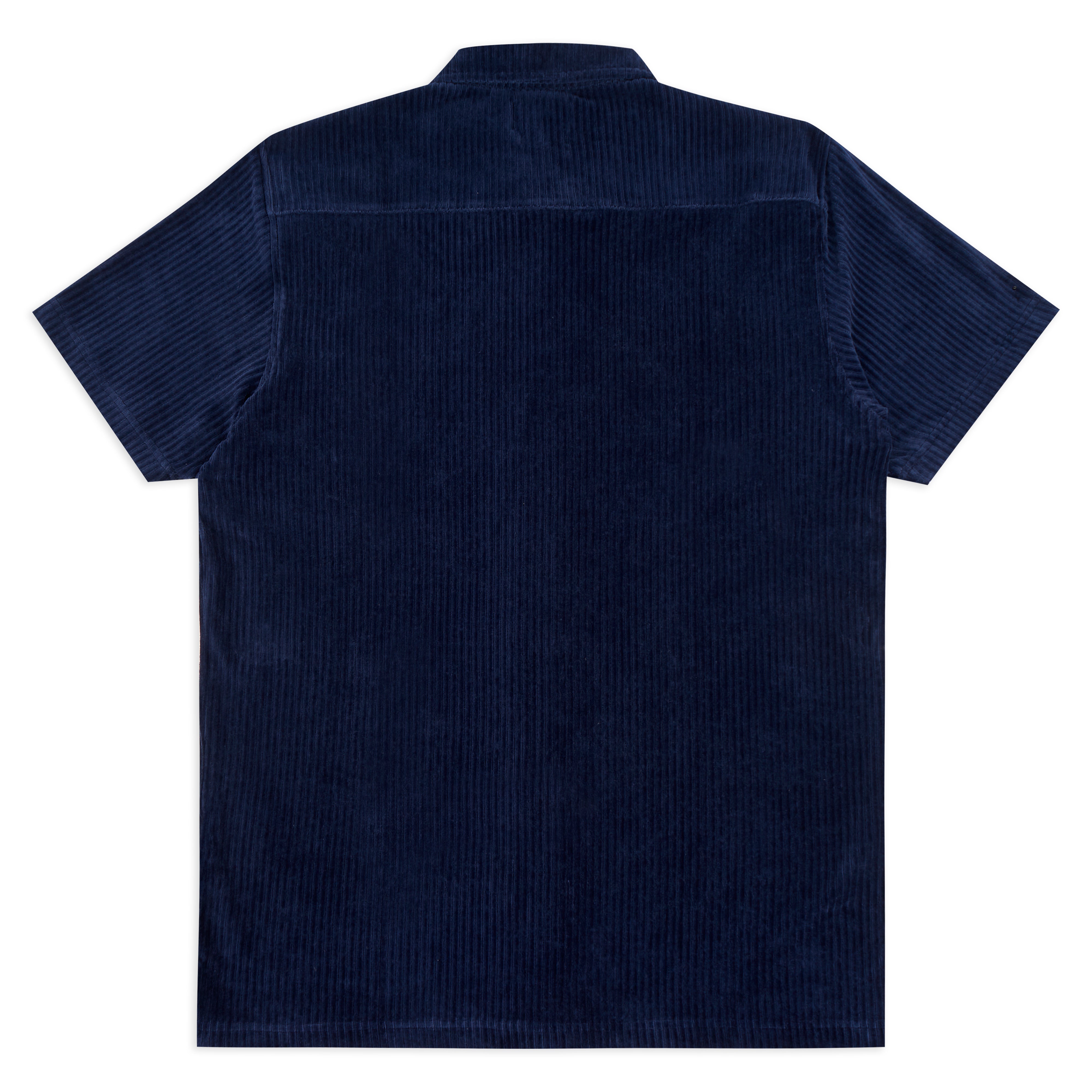 Oliver Spencer Lulworth Riviera Short Sleeve Jersey Shirt - Navy - Burrows and Hare