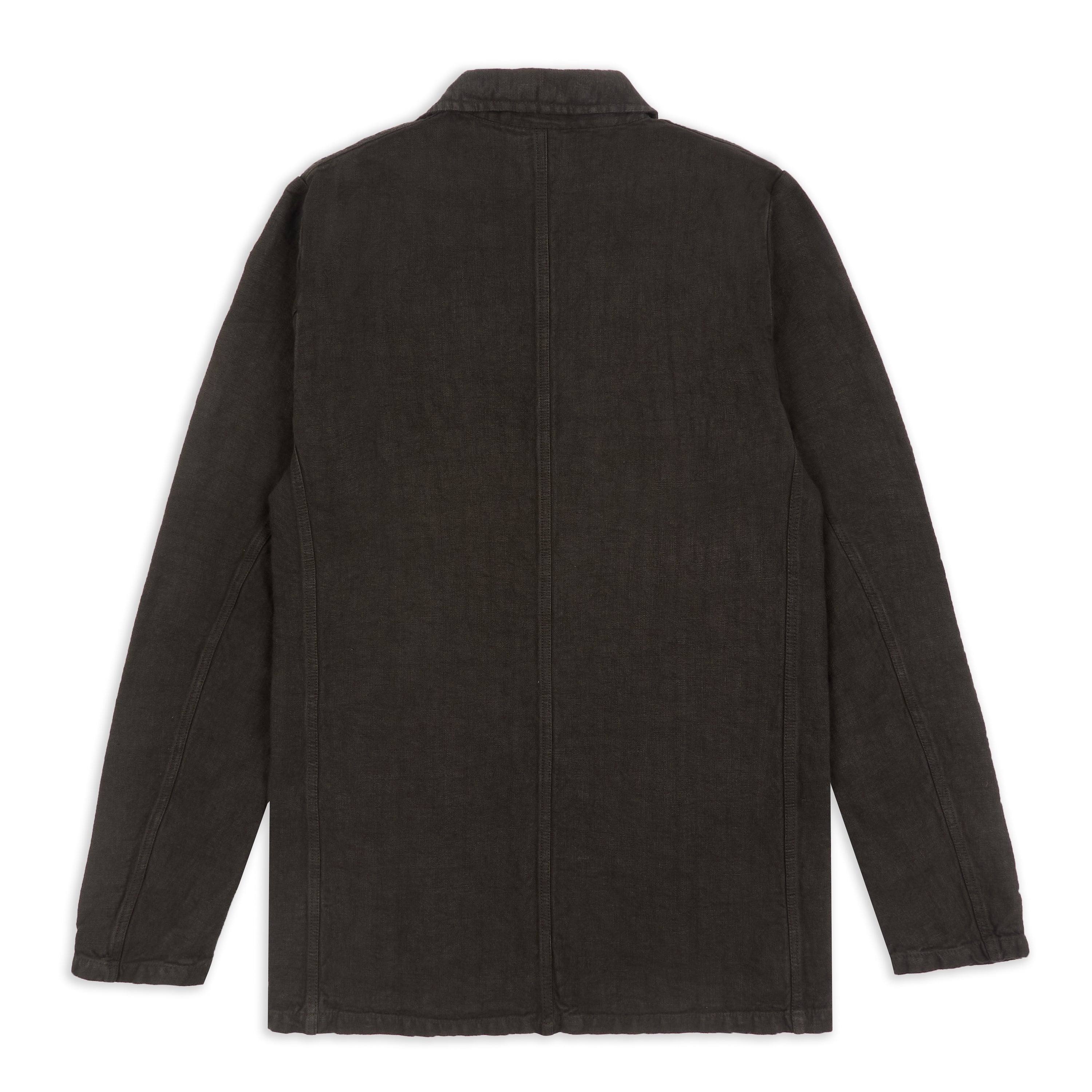 Heavy Linen Blazer - Elk