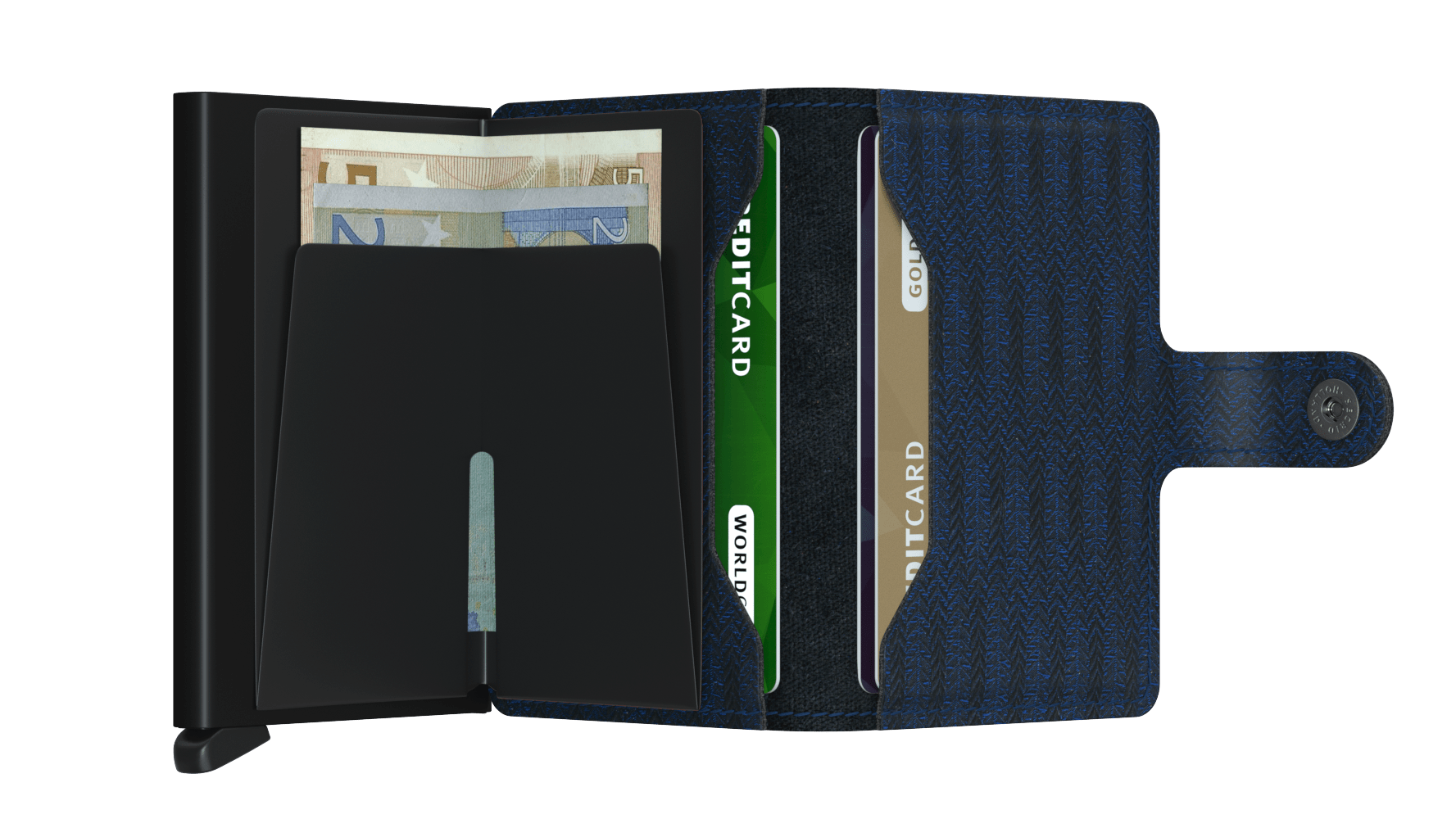 Secrid RFID Miniwallet - Dash Navy - Burrows and Hare