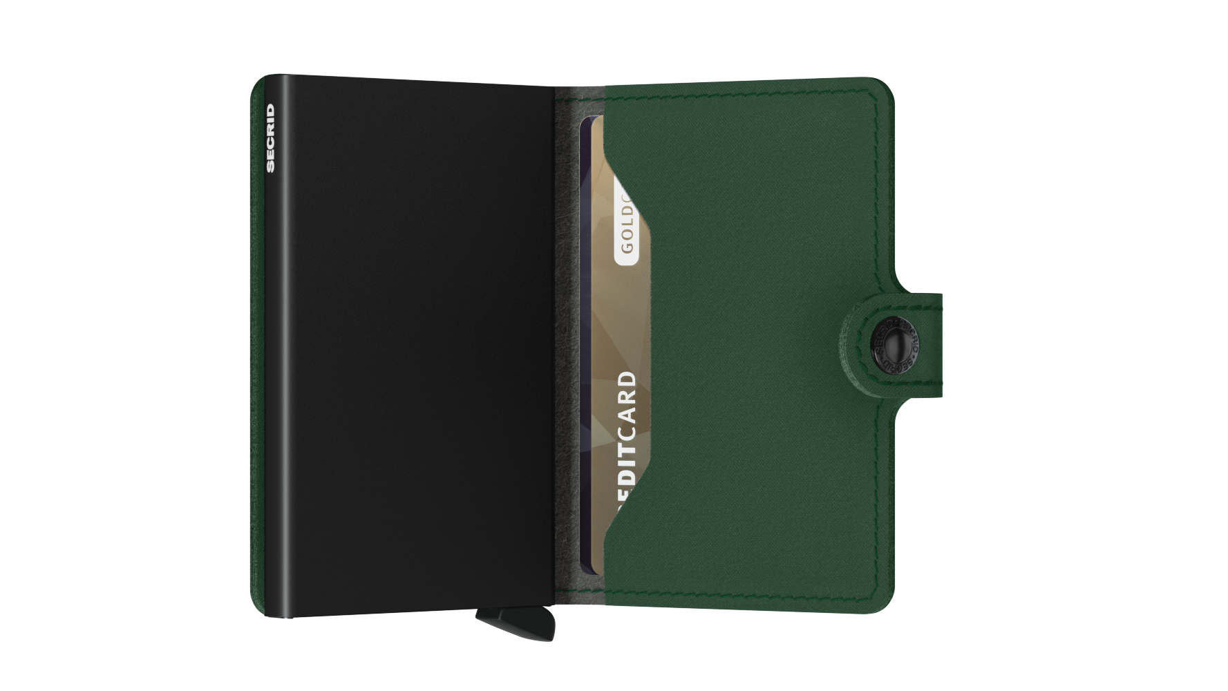 Secrid RFID Miniwallet  - Yard Green (NON LEATHER) - Burrows and Hare