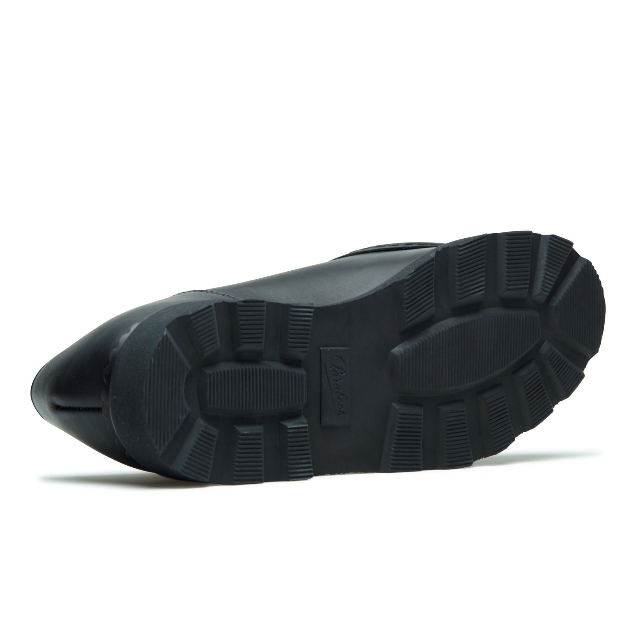 Paraboot's Michael Shoe Noire, showcasing Norwegian welted craftsmanship and leather lining.