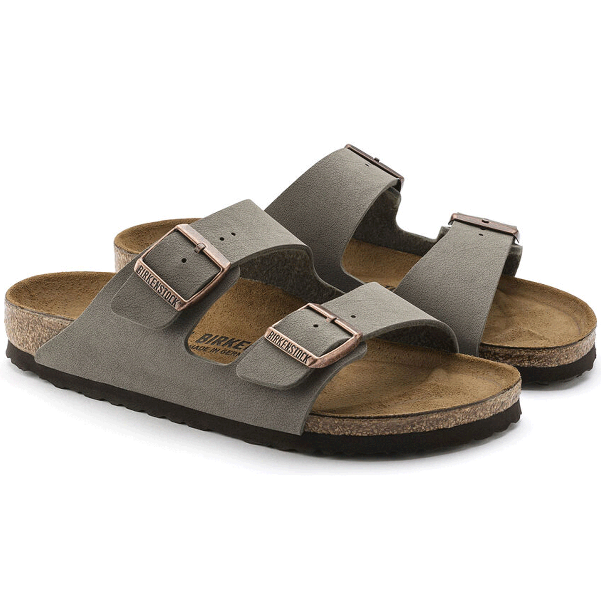 Arizona Sandal - Birko-Flor Nubuck Stone